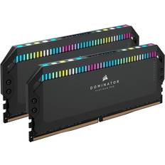 5600 MHz - 64 GB - Belysning - DDR5 RAM Corsair Dominator Platinum RGB DDR5 5600MHz 2x32GB ECC (CMT64GX5M2B5600Z40K)