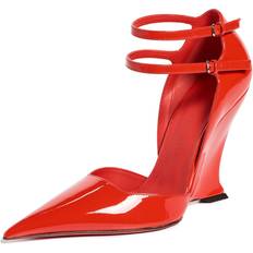 48 ½ - 9 - Dame Højhælede sko Ferragamo Wedge Shoes Woman colour Red