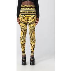 Versace Bukser & Shorts Versace Barocco mid-rise leggings multicoloured