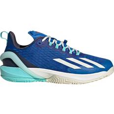 46 ⅔ - 8 - Unisex Ketchersportsko adidas Adizero Cybersonic Tennis Shoes - Bright Royal/Off White/Flash Aqua