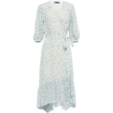 Polo Ralph Lauren Kjoler Polo Ralph Lauren Georgette Wrap Dress - Multicoloured
