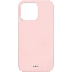 Gear Beige Mobilcovers Gear Onsala MagSeries Silicone Case for iPhone 15 Pro Max