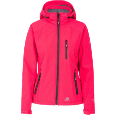 L - Pink Overtøj Trespass Women's Softshell Bela II Jacket - Raspberry