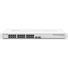 10 Gigabit Ethernet - PoE Switche Mikrotik Cloud Smart Switch 326-24G-2S+RM