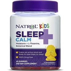 Natrol Kids Sleep+ Calm Gummies Strawberry 60 stk