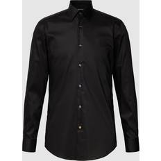 Hugo Boss Skjorter HUGO BOSS Hank Slim Fit Shirt - Black