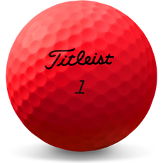 Titleist Golfbolde Titleist TruFeel Matte Red Golf Balls 12pack