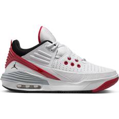 45 - Herre - Nike Air Jordan 1 Sneakers Nike Jordan Max Aura 5 M - White/Varsity Red/Wolf Grey/Black