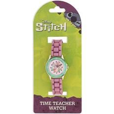Dame Armbåndsure Disney Lilo and Stitch Pink Angel Time Teacher
