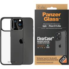 PanzerGlass Sort Mobilcovers PanzerGlass ClearCase cover iPhone 15 Pro Max