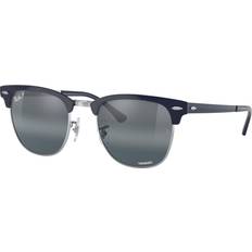 Ray-Ban Clubmaster - Voksen Solbriller Ray-Ban Clubmaster Metal Chromance Polarized RB3716 9254G6