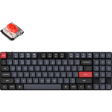 Keychron Gaming tastatur - Trådløs Tastaturer Keychron K13 Pro QMK/VIA Wireless RGB Hot swap Gateron Low Profile Red (Nordic)