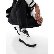 Timberland 44 ½ Ankelstøvler Timberland Premium Boot For Men In White White
