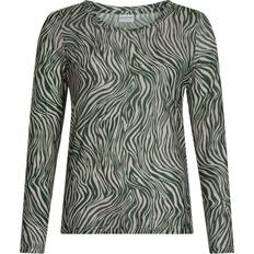IN FRONT Dame - Grøn Tøj IN FRONT Mesh T-shirt, Farve: Green, Størrelse: XXL, Dame