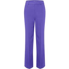 Gestuz Lilla Bukser & Shorts Gestuz Joellegz Mw Pants Bukser 10906375 Purple Opulence