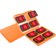 Dobe Opbevaringskasse til Nintendo Switch Spil Orange