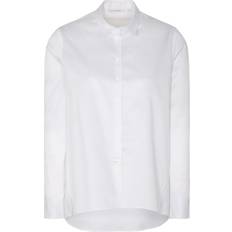 Eterna Dame - Lange ærmer Skjorter Eterna Soft Luxury Shirt Blouse in off-white plain