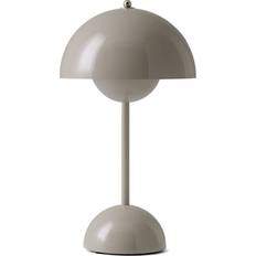 &Tradition LED-belysning Lamper &Tradition Flowerpot VP9 Grey/Beige Bordlampe 29.5cm