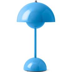 Blå - Indendørsbelysning Bordlamper &Tradition Flowerpot VP9 Swim Blue Bordlampe 29.5cm