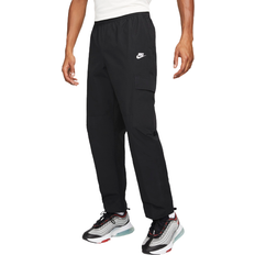 Nike Cargobukser - Herre Nike Club Woven Cargo Trousers Men's - Black/White
