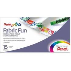 Pentel Fabric Fun Pastel Dye Sticks 15-pack