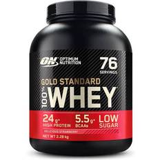 Optimum Nutrition Valleproteiner Proteinpulver Optimum Nutrition Gold Standard 100% Whey Delicious Strawberry 2.28kg