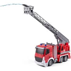 1:24 - Færdigsamlet Fjernstyret arbejdskøretøj VN Toys Speed Car RC Fire Truck RTR 41612