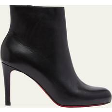 Christian Louboutin Dame Ankelstøvler Christian Louboutin Pumppie Booty leather ankle boots black