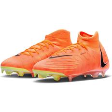 35 - Gummi - Herre Fodboldstøvler Nike Phantom Luna Elite-fodboldstøvler til græs brun