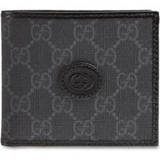 Gucci GG Supreme Canvas Wallet - Black