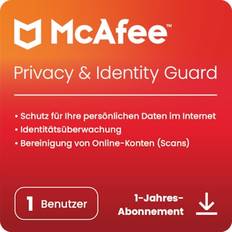 McAfee Kontorsoftware McAfee Privacy & Identity Guard