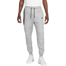 12 - Herre - S Bukser Nike Sportswear Tech Fleece Men's Joggers - Dark Grey Heather/Black
