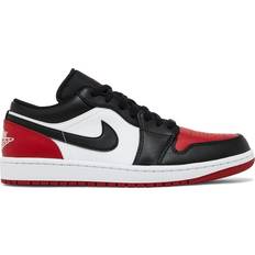 Nike 37 - Gummi - Herre Sneakers Nike Air Jordan 1 Low M - White/Varsity Red/Black