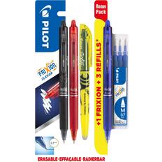 Kuglepenne Pilot FriXion Clicker Pens with Extra Refills 0.7mm 3-pack