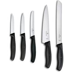 Victorinox Brødknive - Sorte Victorinox Swiss Classic Knivsæt