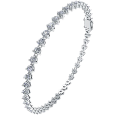Smykkekæden Bracelet - Silver/Transparent