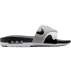 Nike Herre - Ruskind Hjemmesko & Sandaler Nike Air Max 1 - White/Light Neutral Grey/Black