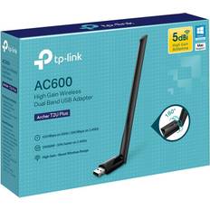USB-A - Wi-Fi 5 (802.11ac) Trådløse netværkskort TP-Link Archer T2U Plus