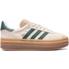 Adidas Beige - Dame Sneakers adidas Gazelle Bold W - Cream White/Collegiate Green/Magic Beige