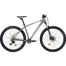 Aluminium - Herre Mountainbikes Rebel DE-12 mountainbike 12 gear 2023 - Khaki Green