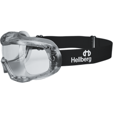 Hellberg Arbejdstøj & Udstyr Hellberg Neon AF/AS sikkerhedsbriller/goggles, Transparent