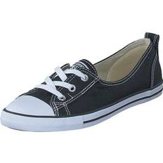 Converse Dame - Slip-on Sneakers Converse Chuck Taylor Ballet Lace Black