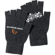 Savage Gear Fiskehandsker Savage Gear Knitted Half Finger Gloves-M