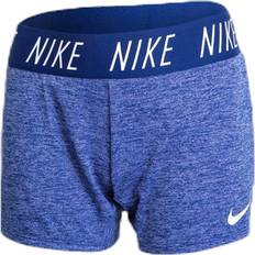Blå - Polyester Boxershorts Nike Junior Dry Short - Blue/White