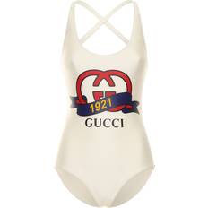 Gucci Dame Badedragter Gucci Printed swimsuit multicoloured