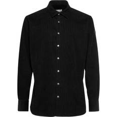 Moncler Herre Overdele Moncler Corduroy cotton shirt black