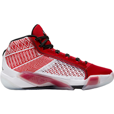 49 ⅓ Basketballsko Nike Air Jordan XXXVIII M - White/University Red/Metallic Gold/Black