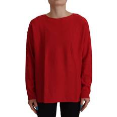 Dolce & Gabbana Uld Sweater Red IT38/XS-XS