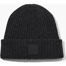 Marc Jacobs Sort Tøj Marc Jacobs The Ribbed Beanie in Charcoal
