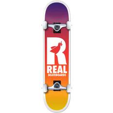 Real Be Free Fades Komplet Skateboard Lilla Lilla/Orange/Gul 8.25"